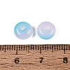 Baking Paint Imitation Jade Glass Beads GL-N006-01B-11-3