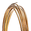 Half Round Brass Wire for Jewelry Making CWIR-WH0003-02G-4