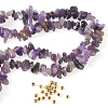 1 Strand Natural Amethyst Chip Beads Strands G-TAD0001-05-2