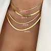 Titanium Steel Snake Chain Necklaces for Women WG80FEF-14-2