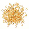 Brass Jump Rings KK-S358-001G-1