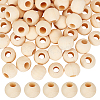 ARRICRAFT Natural Unfinished Wood Beads WOOD-AR0001-05-1