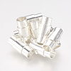 Brass Locking Tube Magnetic Clasps LS-MC077-S-1