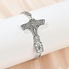 304 Stainless Steel Enamel Link Bracelets LS-BJEW-P356-01A-P-1