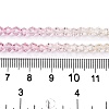 Gradient Color Baking Paint Glass Bead Strands X1-DGLA-A039-T4mm-A01-5
