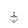 Stainless Steel Rhinestone Perfume Bottle Pendants PW-WG539A2-05-1