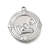 304 Stainless Steel Pendants SA-CBAF4B0-02P-03-1