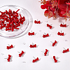 40Pcs Alloy Bowknot Stud Earring Findings EJEW-ME0001-23B-4