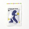 FGB 12/0 Grade A Transparent Silver Lined Round Glass Seed Beads X-SEED-A022-F12-74-3
