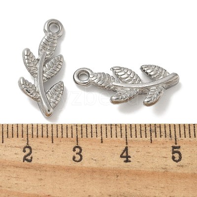 Anti-Tarnish 304 Stainless Steel Pendants STAS-Q334-08P-1