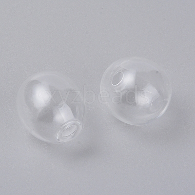 Round Mechanized Blown Glass Globe Ball Bottles GLAA-TAC0003-08-1
