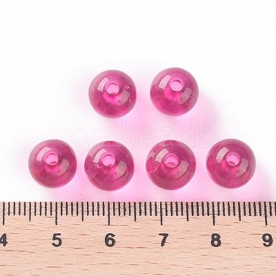 Transparent Acrylic Beads X-MACR-S370-A10mm-706-1