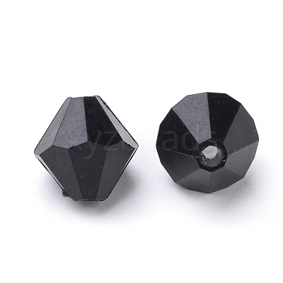 Opaque Acrylic Beads TACR-S146-6mm-27-1