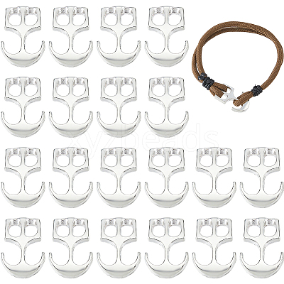 20Pcs Zinc Alloy Hook Clasps FIND-FH0017-96-1