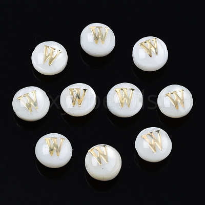 Natural Freshwater Shell Beads SHEL-S278-036W-1