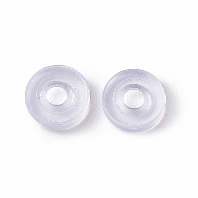 Silicone Clip on Earring Pads X-FIND-G036-05-1