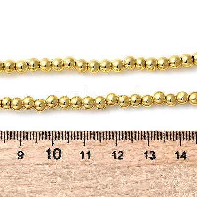 Electroplate Glass Beads Strands EGLA-F166-01A-1