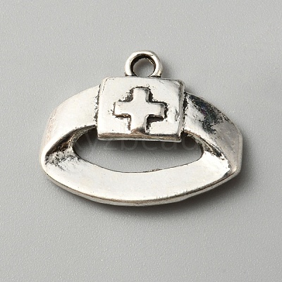 Tibetan Style Alloy Pendants FIND-CJC0004-57AS-02-1