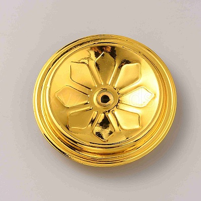 Aluminum Floating Wick Holder AJEW-WH20002-07G-1