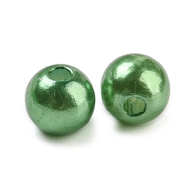 Imitation Pearl Acrylic Beads PL609-11-01-1