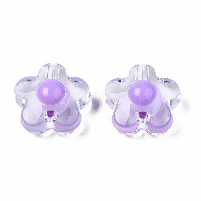 Transparent Acrylic Beads TACR-S135-014-1