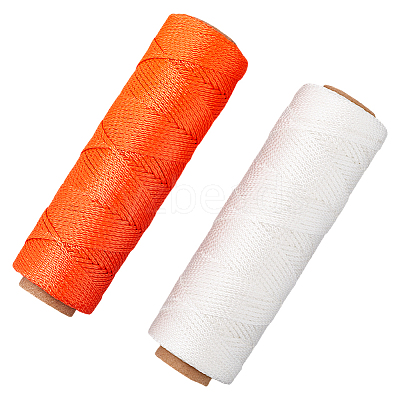 2 Colors Flat Nylon Braided Cords NWIR-GF0001-05-1