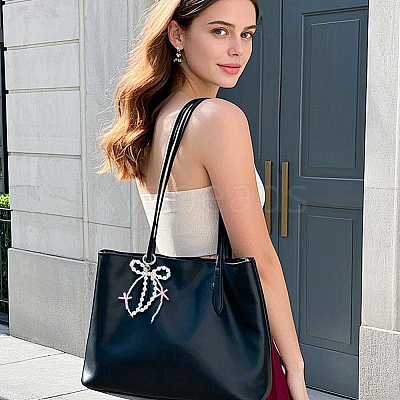 2 Sets 2 Colors PU Leather Bag Straps AJEW-NB0008-79-1
