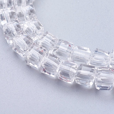 Glass Bead Strands GLAA-R041-4x4mm-24-1