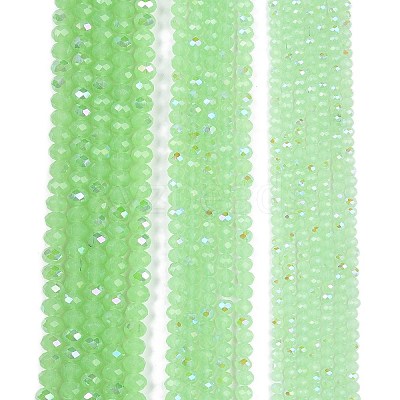 Electroplate Glass Beads Strands EGLA-A044-J4mm-L01-1