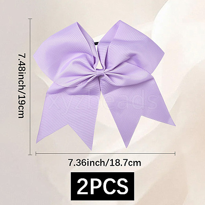 2Pcs Rubber Hair Ties MRMJ-SC0001-49I-1