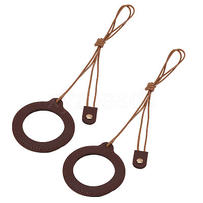 2Pcs Neck Wear Magnifying Glass AJEW-CA0005-27D-1