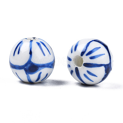 Handmade Porcelain Beads PORC-Q212-12mm-1-1