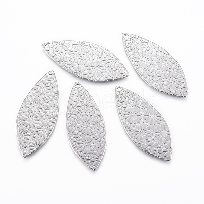 Non-Tarnish 304 Stainless Steel Pendants STAS-H416-36P-1