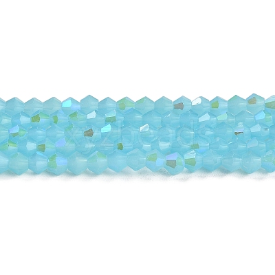 Imitation Jade Electroplate Glass Beads Strands LS-GLAA-F029-J4mm-D03-1