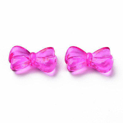 Transparent Acrylic Beads MACR-N013-015-1
