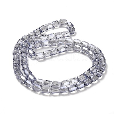 Electroplate Glass Beads Strands EGLA-D030-19M-1