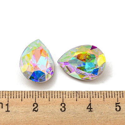 Glass Rhinestone Cabochons RGLA-M017-D02-001ST-1