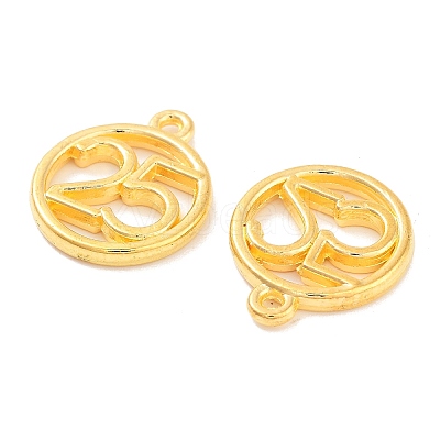 Rack Plating Alloy Pendants PALLOY-S190-06G-04-1