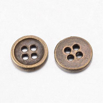 Alloy Buttons BUTT-D054-10mm-02-1