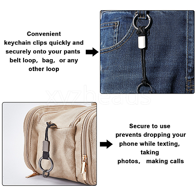 Leather Keychain KEYC-WH20004-05B-1