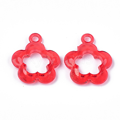 Transparent Acrylic Pendants TACR-T005-21-1