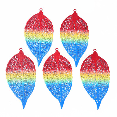 430 Stainless Steel Big Pendants STAS-T061-15-A01-1