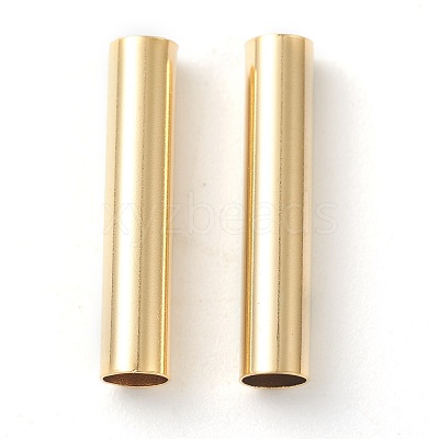 Brass Tube Beads KK-Y003-73E-G-1