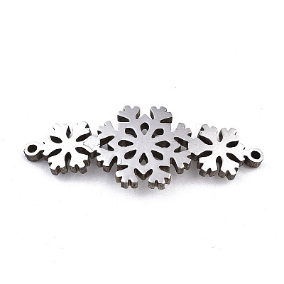 Non-Tarnish 304 Stainless Steel Link Connectors X-STAS-T059-17P-1