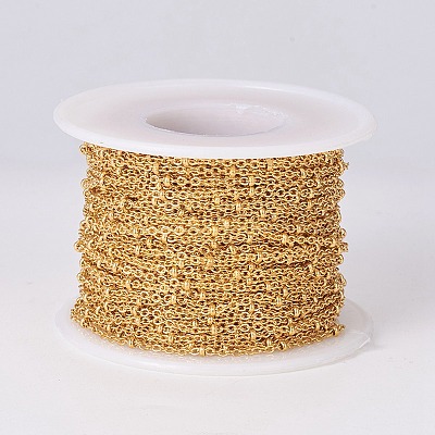 304 Stainless Steel Cable Chains CHS-E018-07G-1