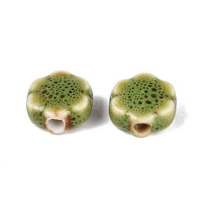Vintage Handmade Porcelain Beads PORC-N013-25-13-1