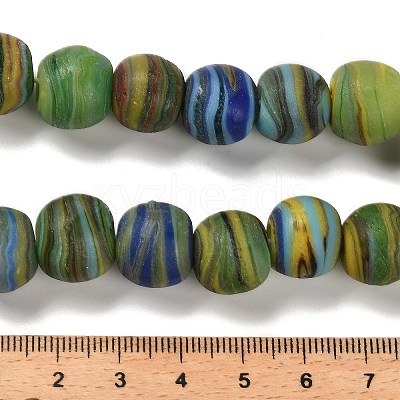 Handmade Lampwork Beads Strands LAMP-C016-03D-02-1