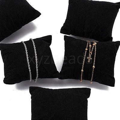 Velvet Pillow Jewelry Bracelet Watch Display LS-BDIS-I001-01-1