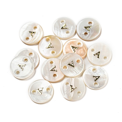 Freshwater Shell Buttons BUTT-Z001-01A-1