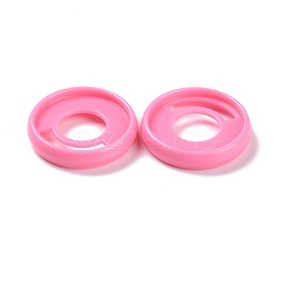 Resin Loose Leaf Ring Round Binder Discs FIND-WH0143-02B-1